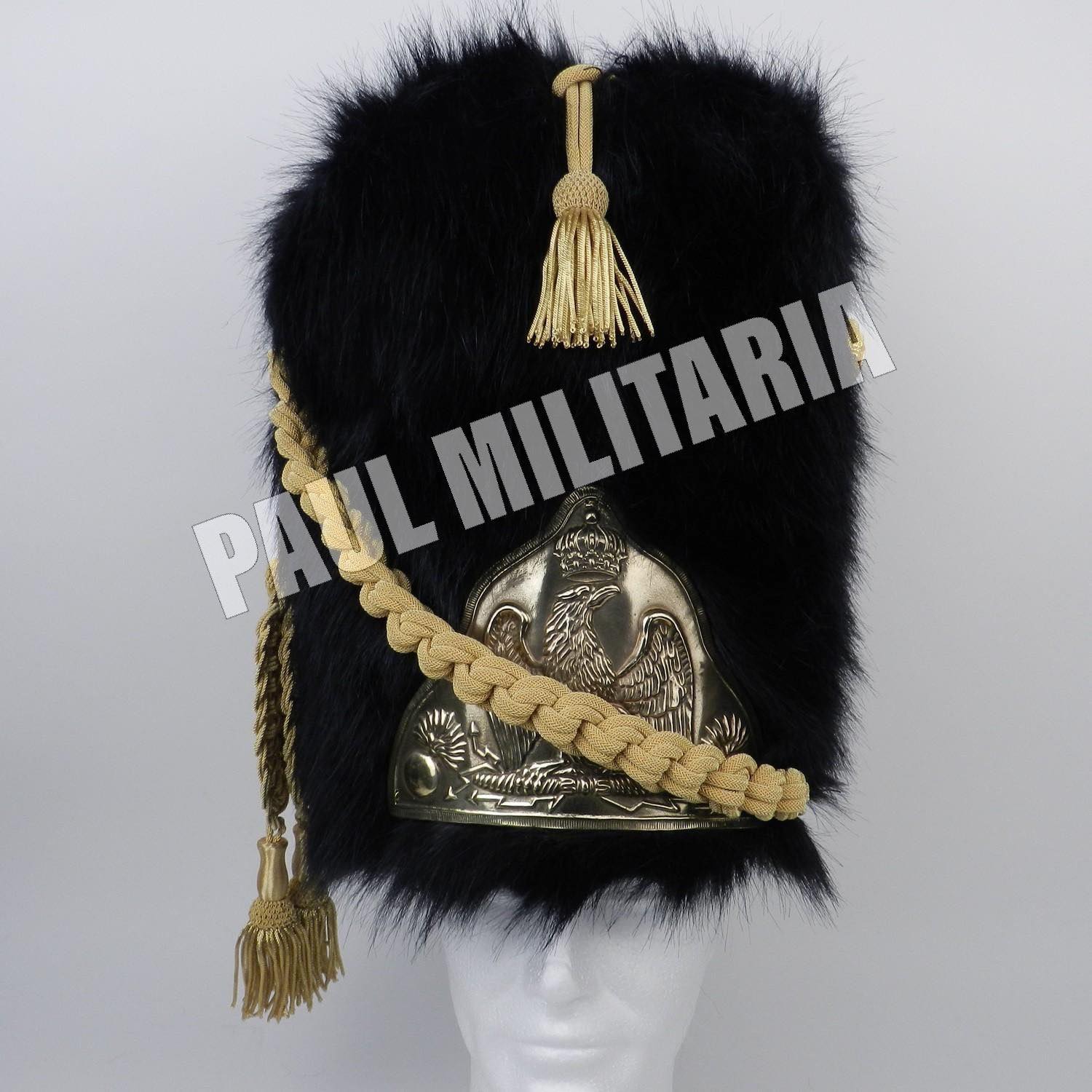 Bearskin hat for infantry of guard 